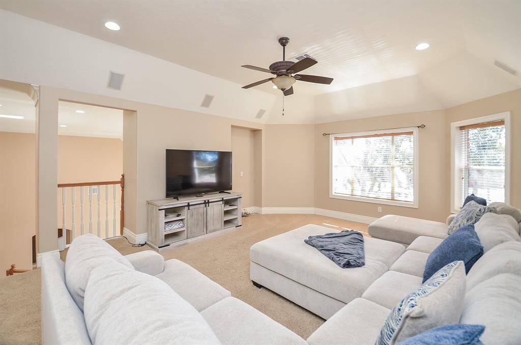 game room upstairs