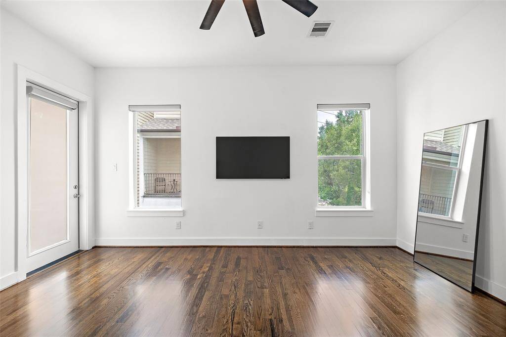 3rd Floor: Primary Suite & small Private Patio