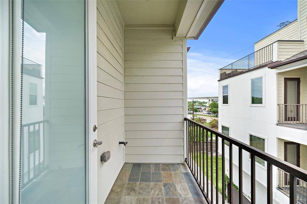 3rd Floor: Small Private patio for Primary Suite
