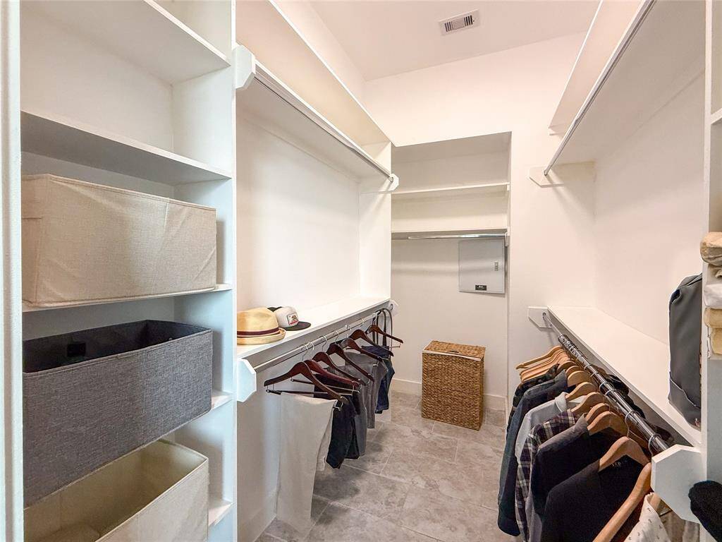 3rd Floor: Primary Suite main closet