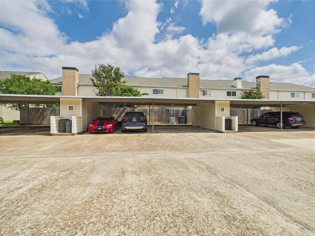 Parking with Adjacent Storage Closet