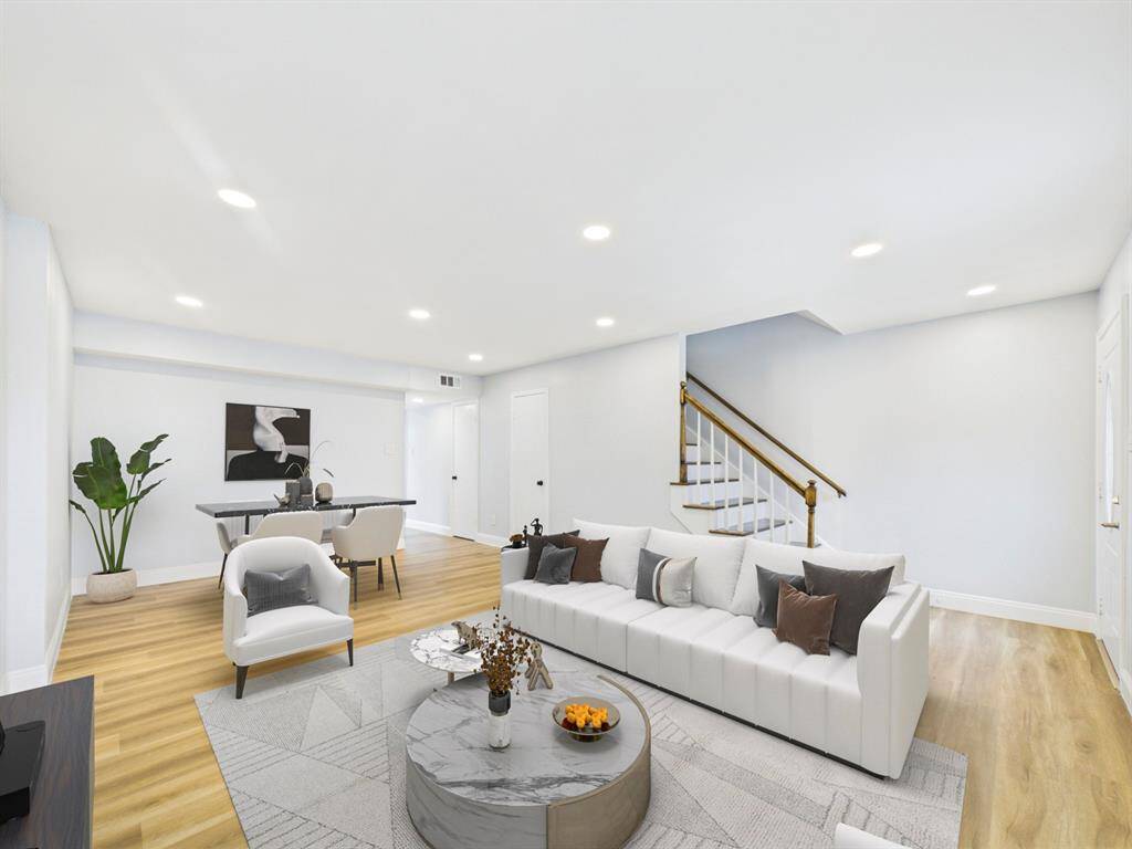 Spacious Living Room with Great Natural Light