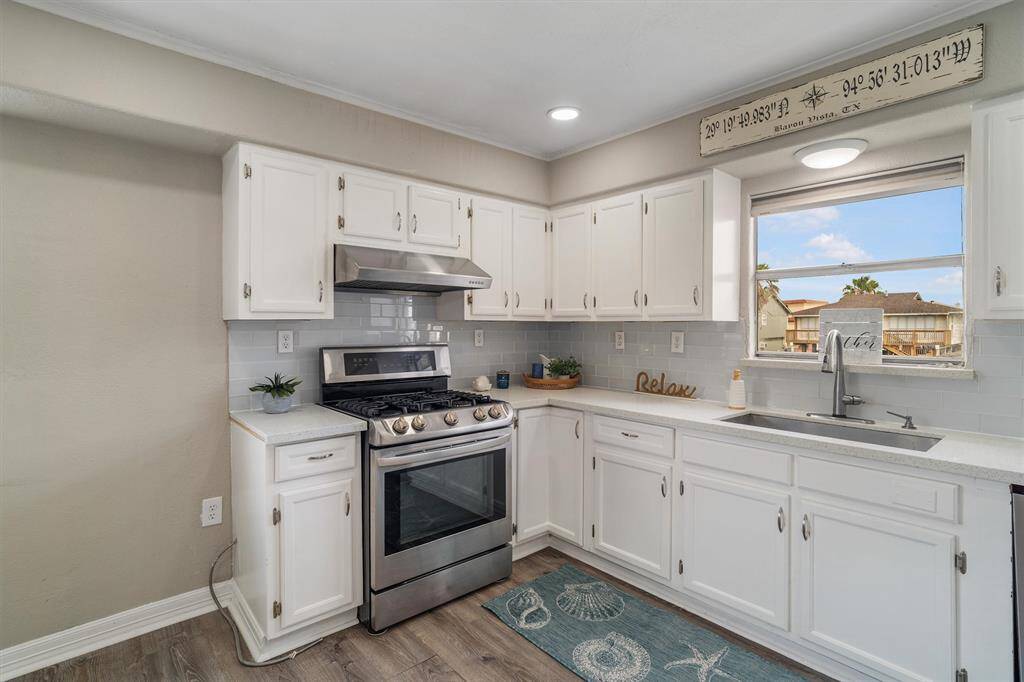 View of kitchen