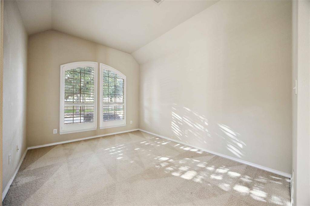 Office/flex space to the left as you walk in.