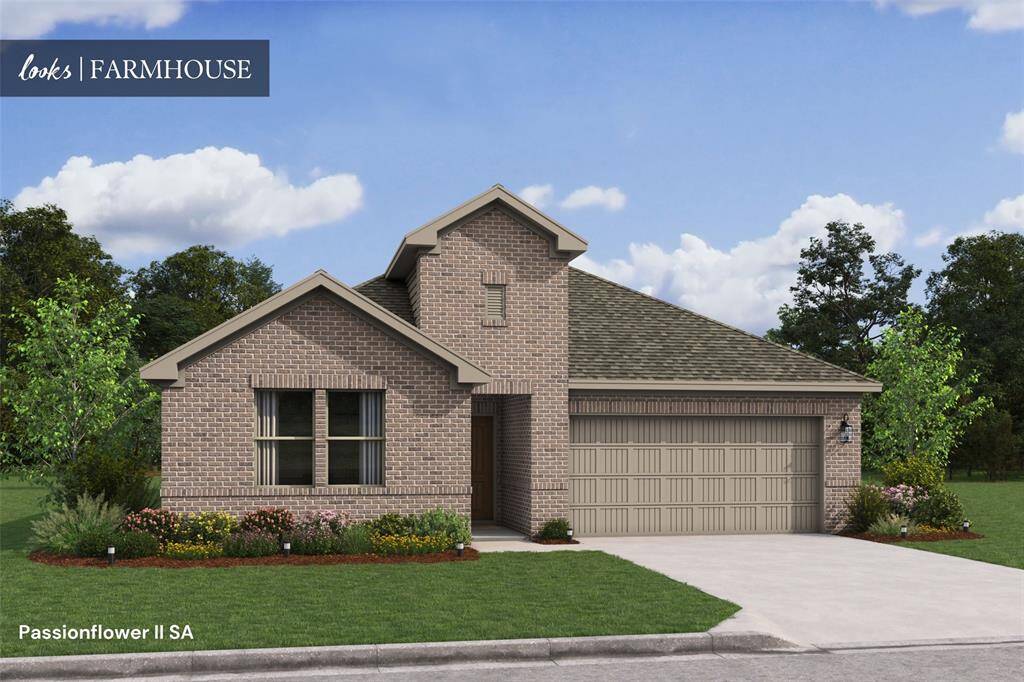 Stunning Passionflower II design by K. Hovnanian Homes in elevation SA built in Aspire at River Ranch Trails. (*Artist rendering used for illustration purposes only.)