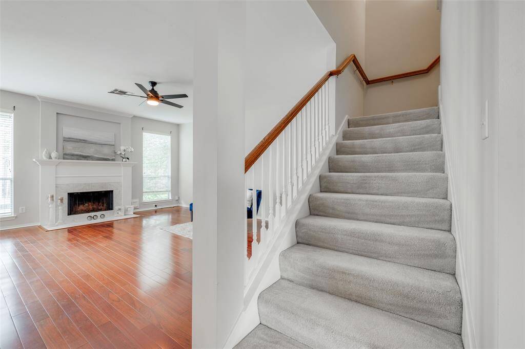 All bedrooms are up stairs