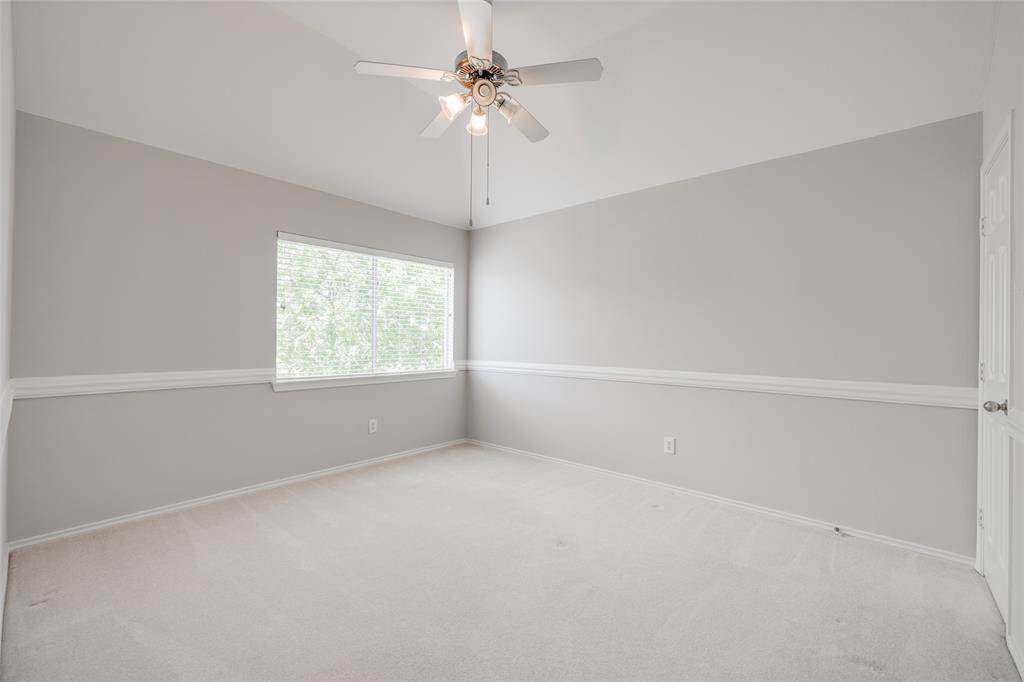 Bedroom 4, carpet, lots of storage