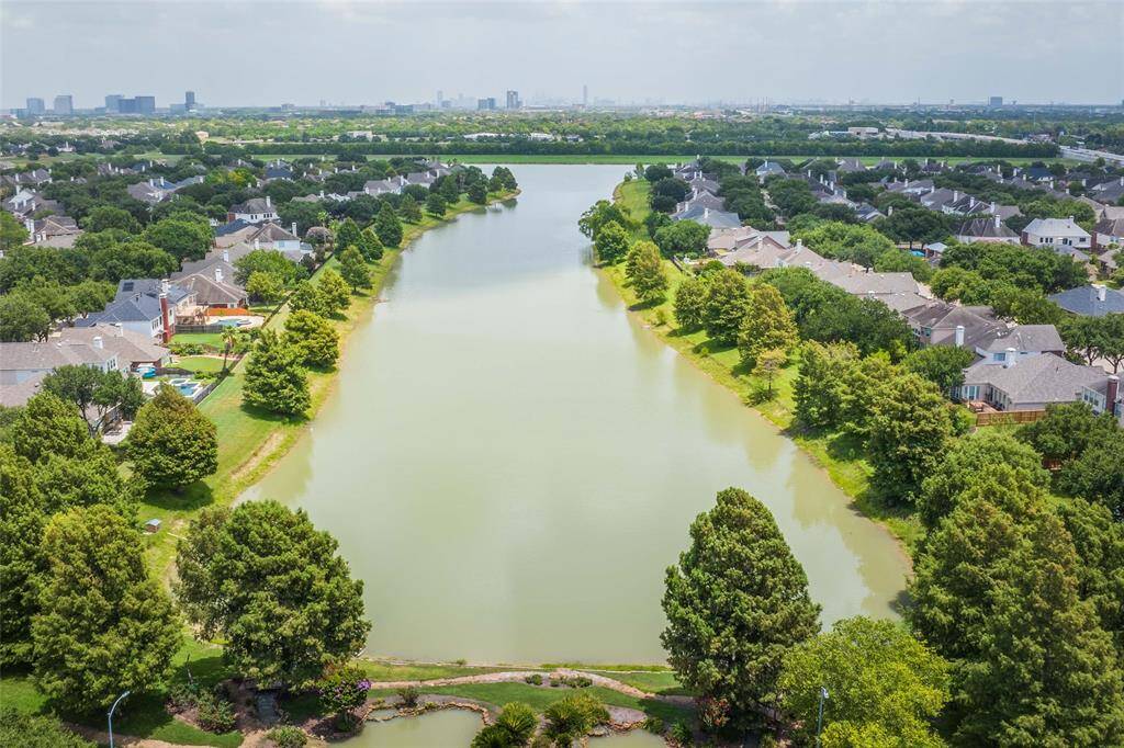 Lake inside the gated community