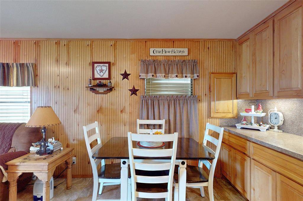 Dining combined with kitchen is perfect for entertaining guests