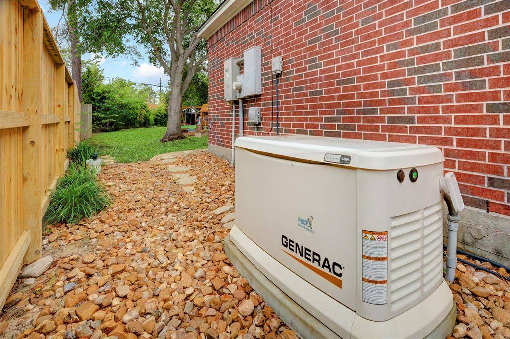 Ensure peace of mind with a 24KW Wi-Fi-enabled standby generator and whole-home surge protection (per seller).