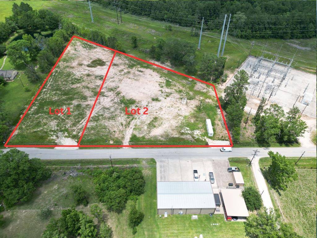All red property outlines are approximate.