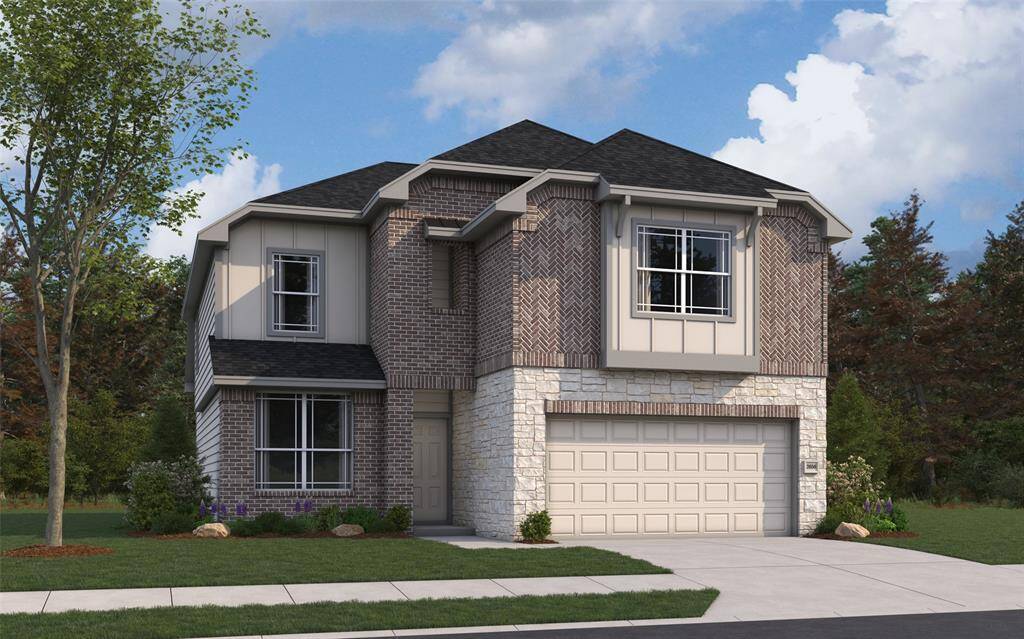 Rendering of floor plan. Colors and features may differ from shown representation.