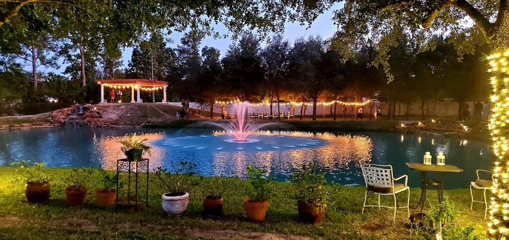 An evening event by the water....