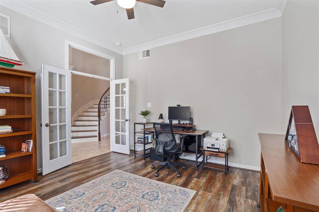 Opposite view of the formal living room.
