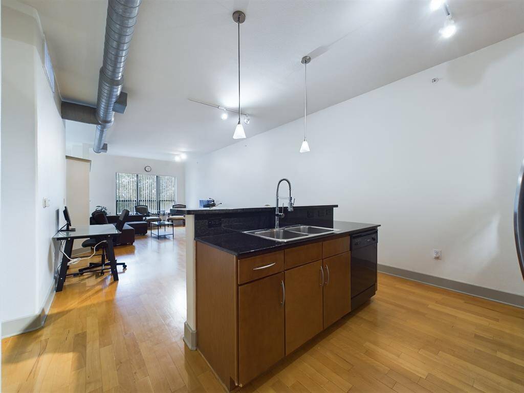 Hardwood Flooring in the Living Area