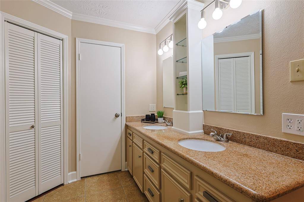 Experience the luxury of a newly renovated master shower with custom storage solutions in the closets, completed in 2025.