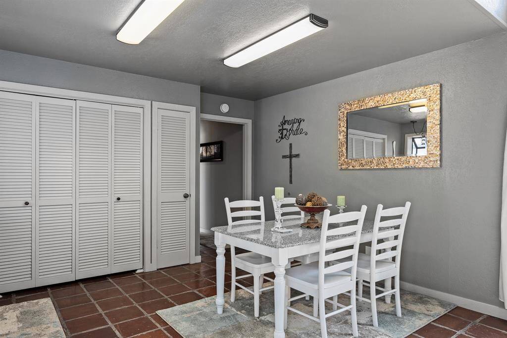 Dining area.