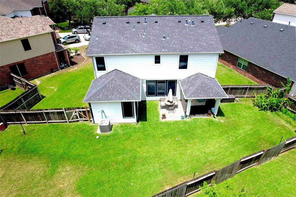 Drone eye view