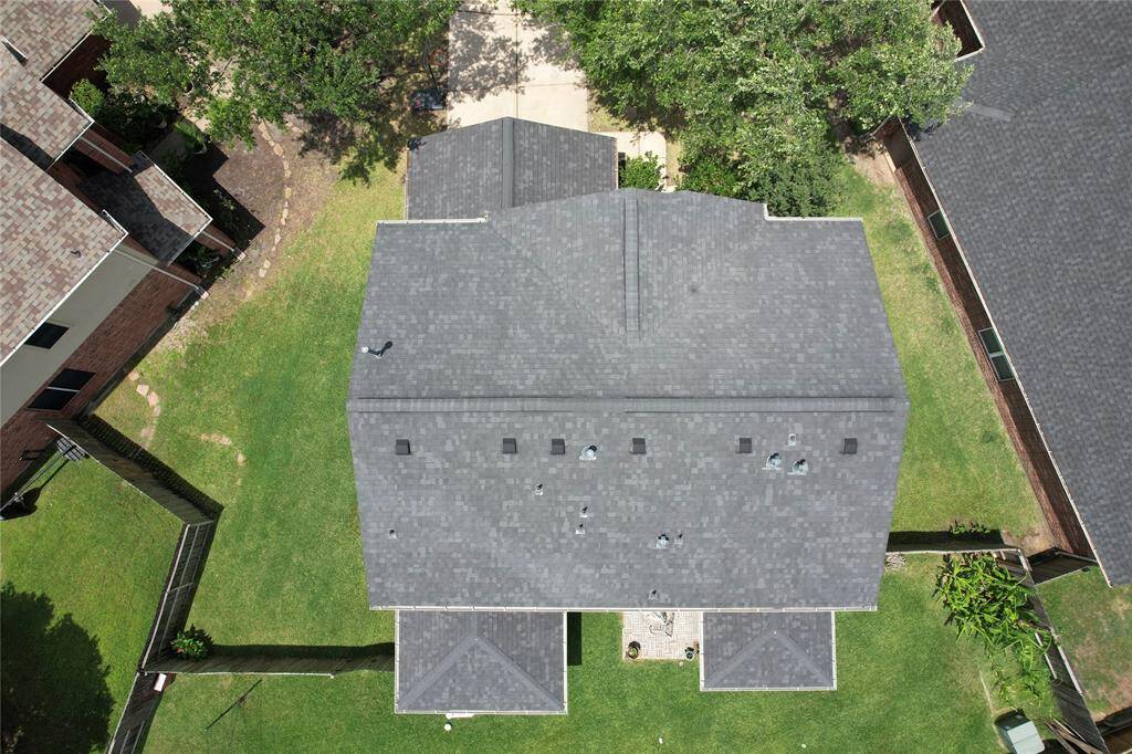 Drone eye view