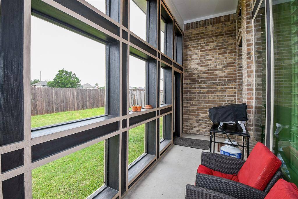 Bring your grill and outdoor furniture to enjoy the screened in patio for outdoor entertaining!