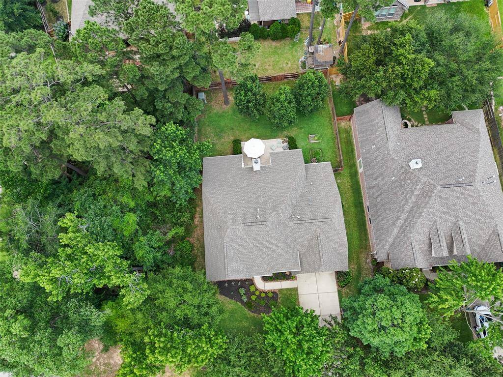 View of empty lot next to house