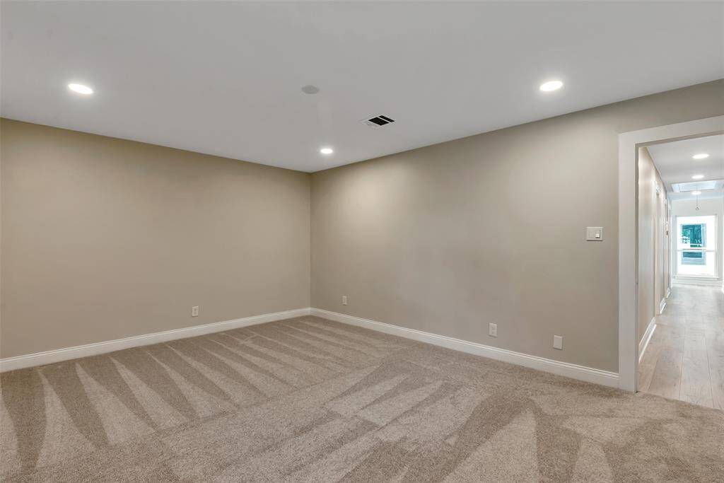 2nd Bedroom - spacious and updated. Great recessed lighting!