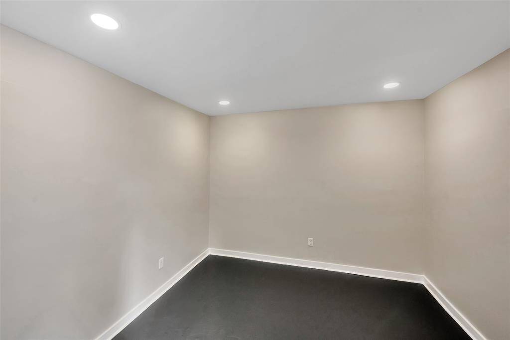 The other side of garage was converted into a workshop room.