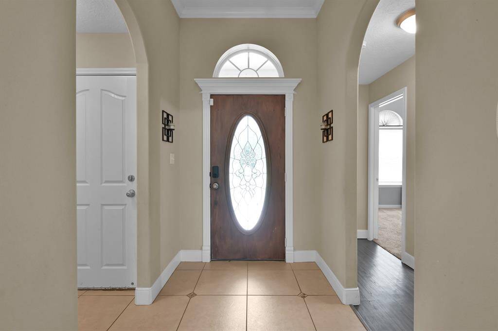 Front Entry from living room view.