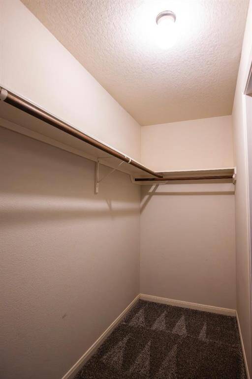 HUGE walk-in closet in bedroom two.