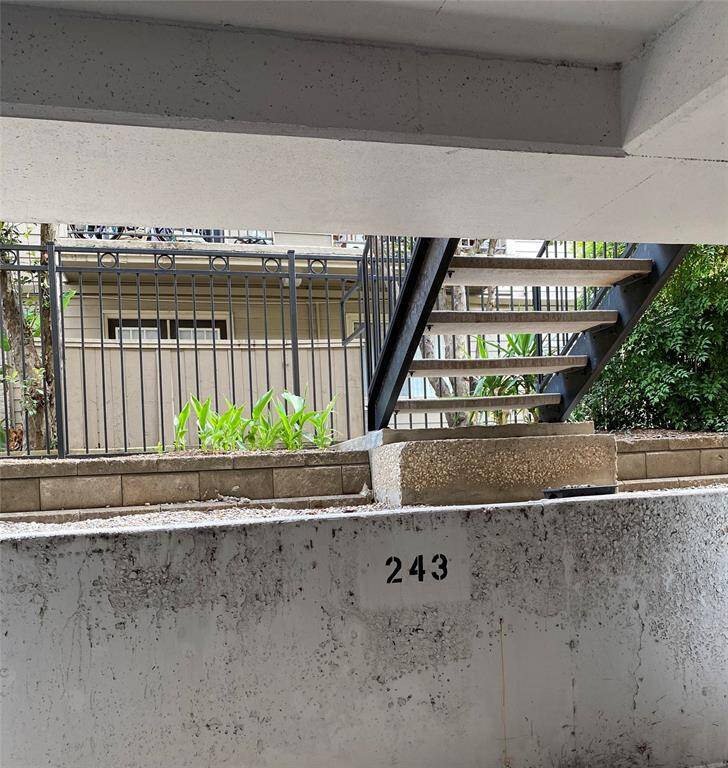 Parking spot is right below the condo. Spot #243