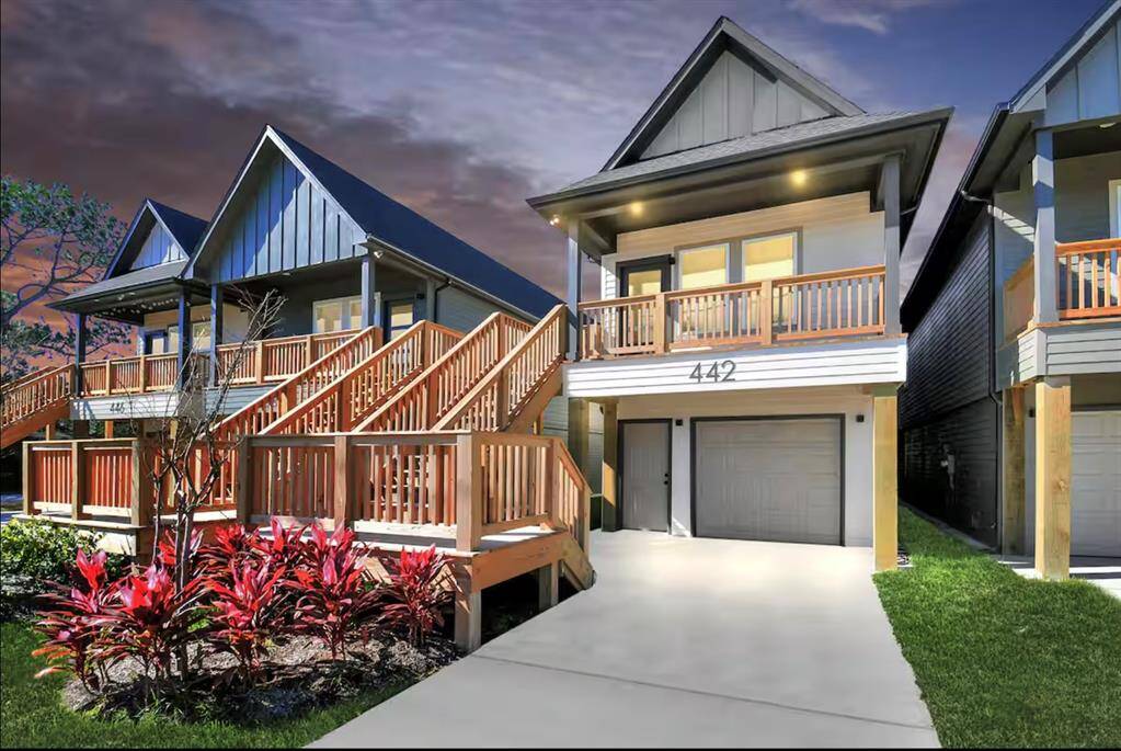 Welcome to a charming 3 bedroom, 2 bathroom home with a garage game room in San Leon, TX.