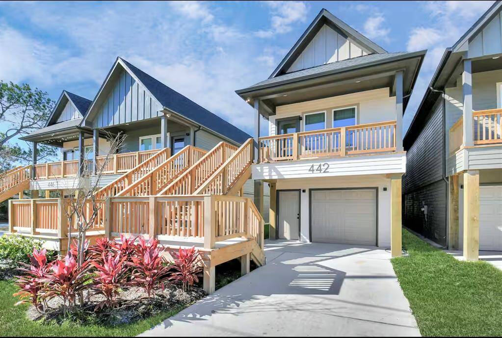 The main living are of our home is upstairs, with the game room being downstairs in the garage.