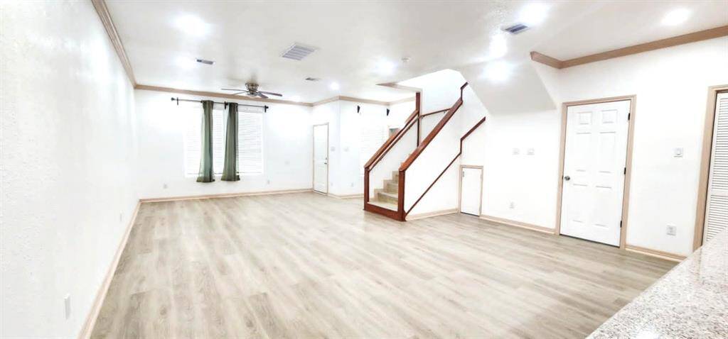 Open concept floorplan