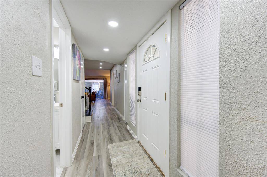 Across from the Living Area is a Full Bath & Home Office