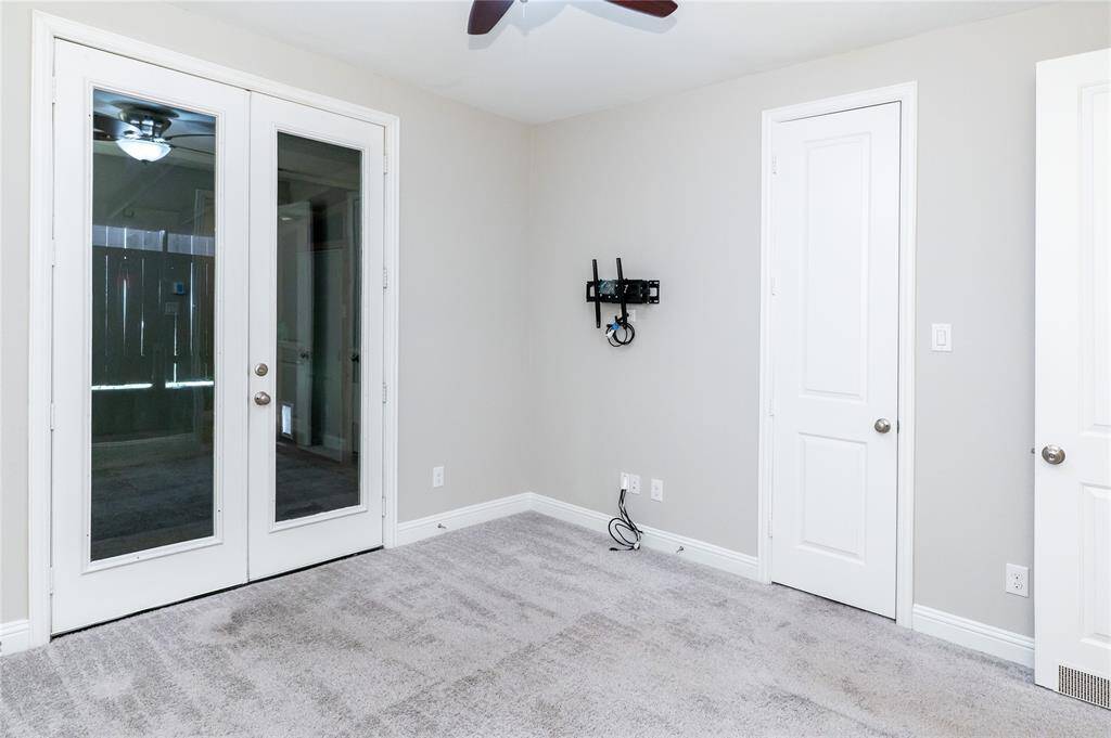 First floor ensuite leading to covered patio