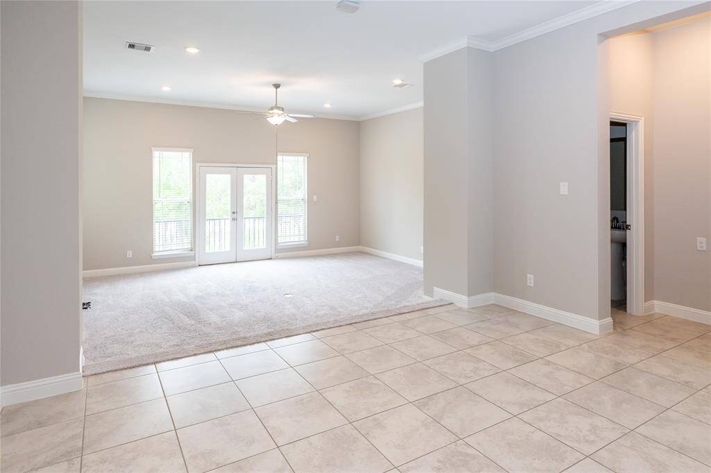 Second floor living area