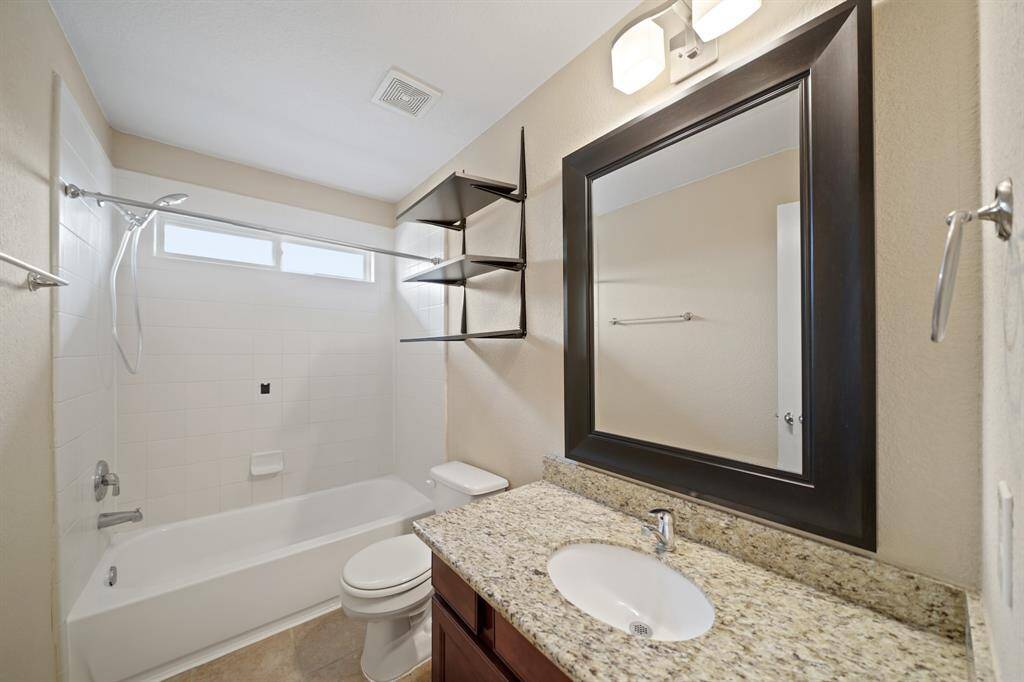 Third bathroom located on second floor