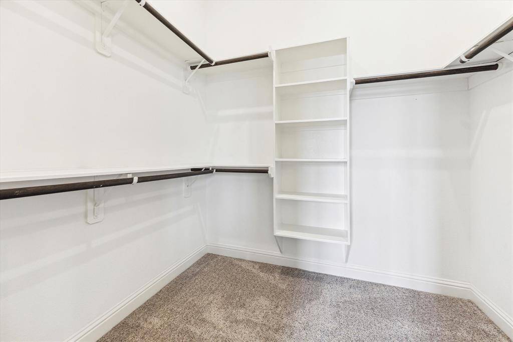 Who doesn't enjoy a great walk-in closet?  This one in the primary bedroom will fit your needs.