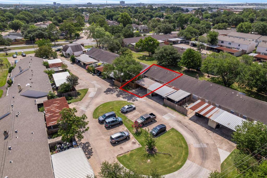Located just outside the carport, the condo offers plenty of additional parking—ideal for extra vehicles or guest parking.