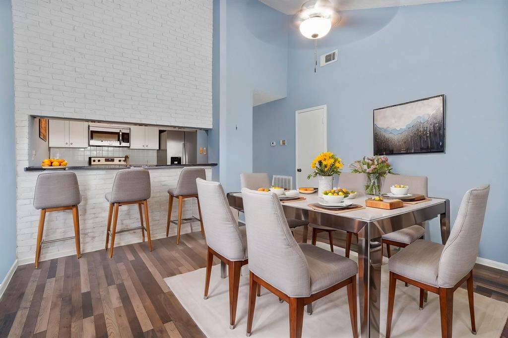 Step into your dinning. With ample natural lighting and easy access to the kitchen.