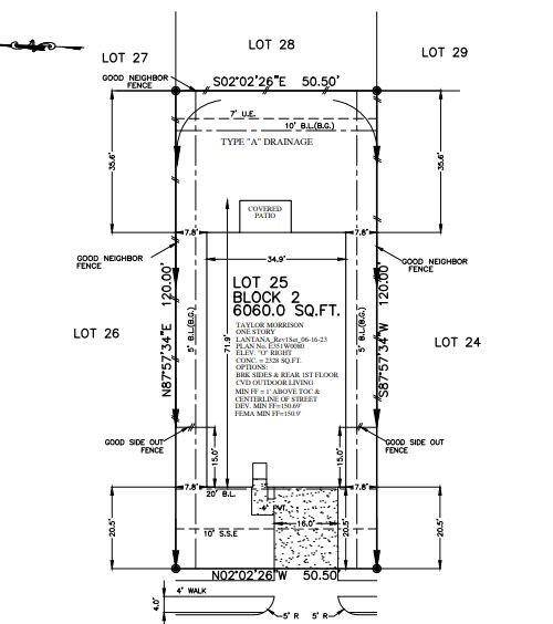 Plot Plan