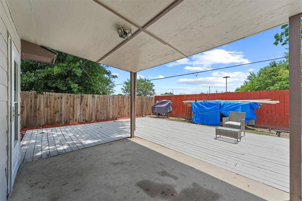 Enjoy shaded afternoons under the covered patio or soak up the sun on the extended deck—perfect for weekend grilling, lounging, or outdoor gatherings with friends and family.
