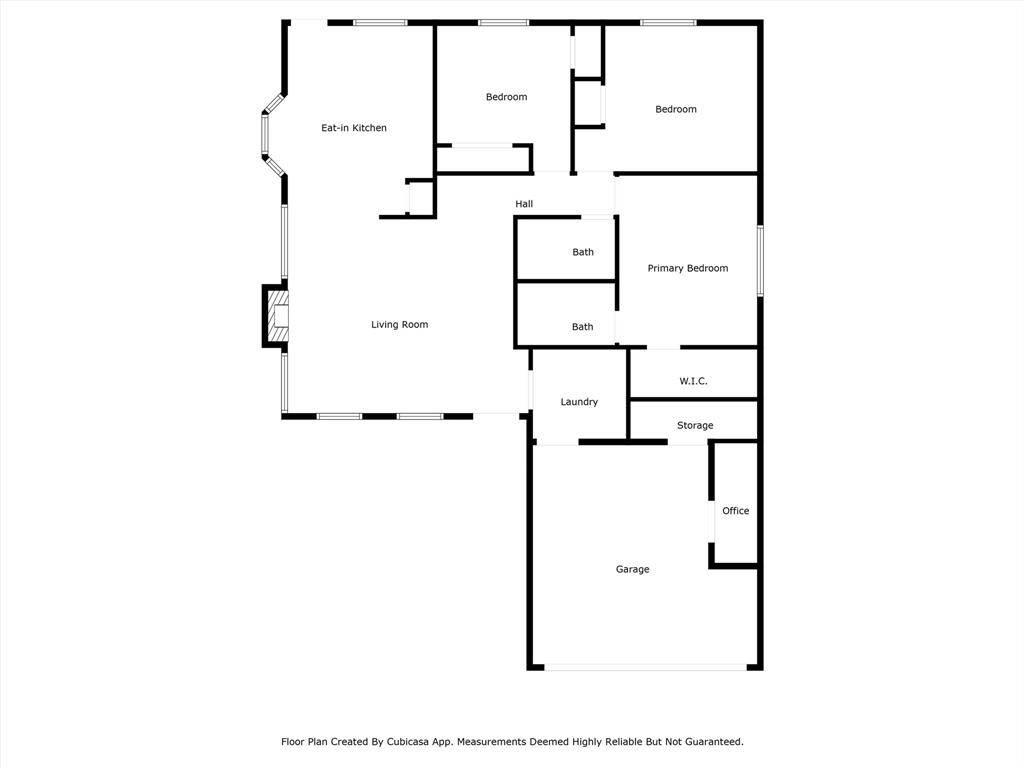 This smartly designed floor plan offers seamless flow between living, dining, and private spaces. Enjoy three bedrooms, two full baths, a dedicated laundry room, and a bonus office tucked away in the garage—perfect for privacy without sacrificing indoor square footage.