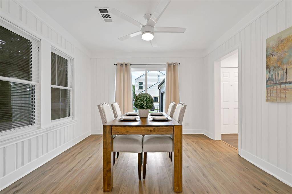 view of dining room from living room