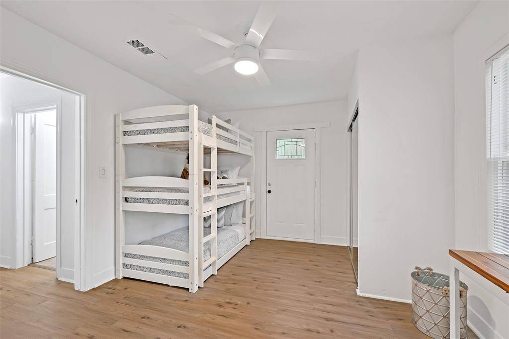 large secondary bedroom with good size closet and plenty of natural light