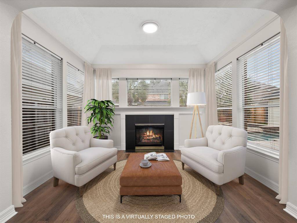 A private fireplace in your primary suite!