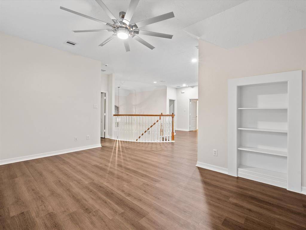 Another angle of your GAMEROOM SPACE UPSTAIRS!