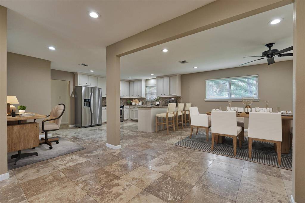 Dinning and Breakfast area, virtually staged.