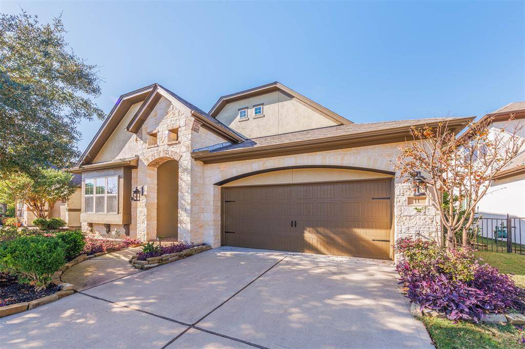 MAGNIFICENT Sitterle home on a greenbelt lot featuring 4 bedrooms, 3 full baths and 2 car garage. The spectacular light & bright home will impress you with its beautiful architecture, trending style and high-end finishes including beautiful wood flooring, high tray and coffered ceilings and custom blinds.