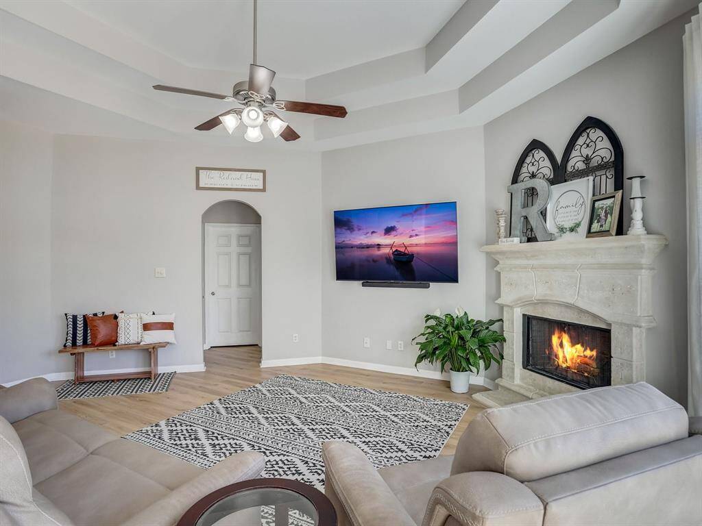 Another view showing just how light and airy this room is. The entire home has an abundance of natural lighting.
